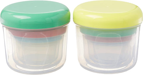 Snapware | Meal Prep Mini Kit with Airtight, Leakproof Lids | 16 Piece Meal Prep Set | Space Saving Stackable Containers | Dishwasher, Freezer, and Microwave Safe | BPA Free Plastic